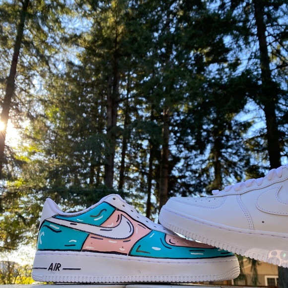 Cartoon themed AF1’s - Picture 2 of 3